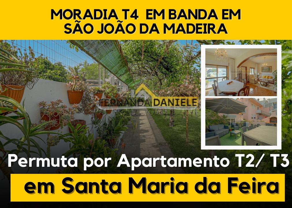 Moradia T4 - São João da Madeira