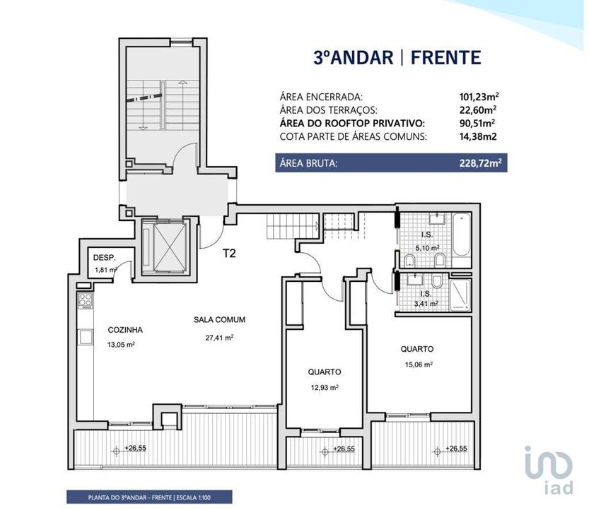 Apartamento T2 - Faro