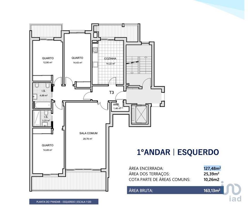 Apartamento T3 - Faro