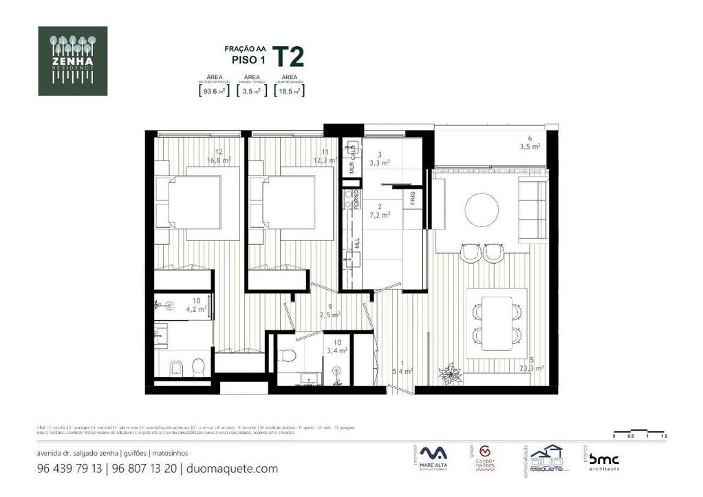 Apartamento T2 - Matosinhos